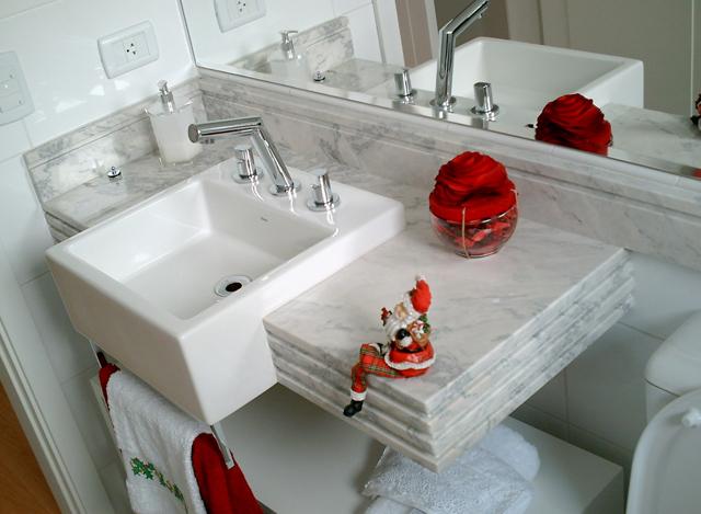 Lavatório em Mármore Verde Alpi